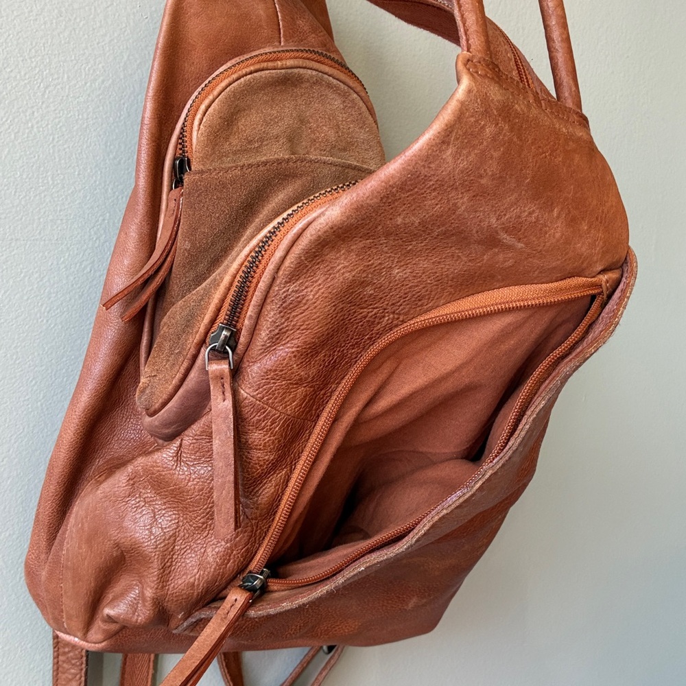 We The Free Tan Leather Soho Sling Bag - Picture 7 of 10